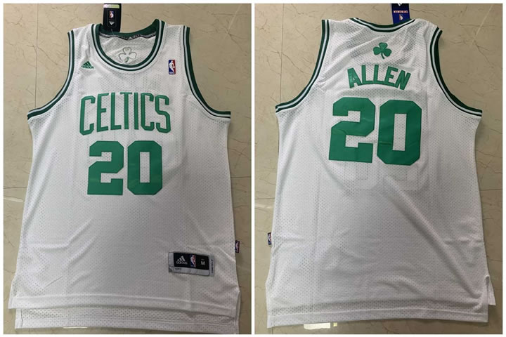 Celtics 20 Ray Allen White Mesh Swingman Jersey,We sell and wholesale Celtics 20 Ray Allen White Mesh Swingman Jersey on line form chian!